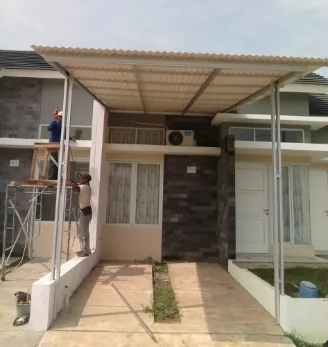 Kanopi Alderon RS Single Layer  di Pamulang