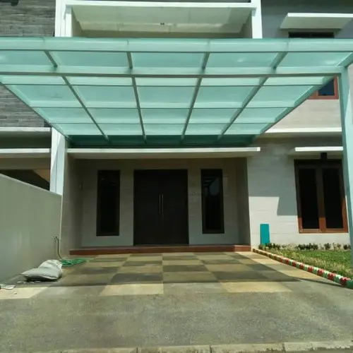 Kanopi Kaca Tempered 10mm di  di Pamulang