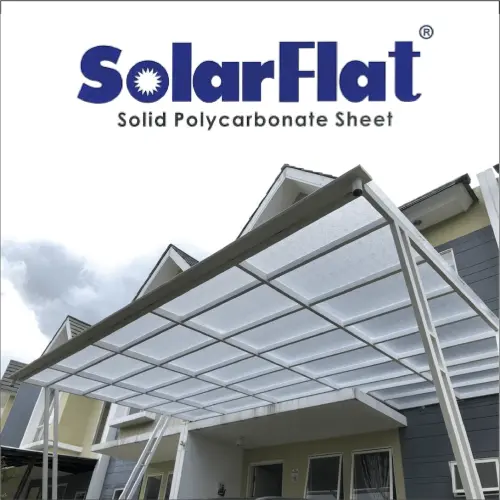 Kanopi Solarflat 3 mm  di Pamulang